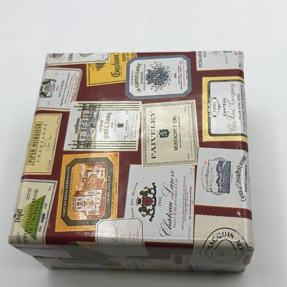 Magnificent Mouchoirs Cufflinks Chateau 1985 Unisex - Picture 13 of 13